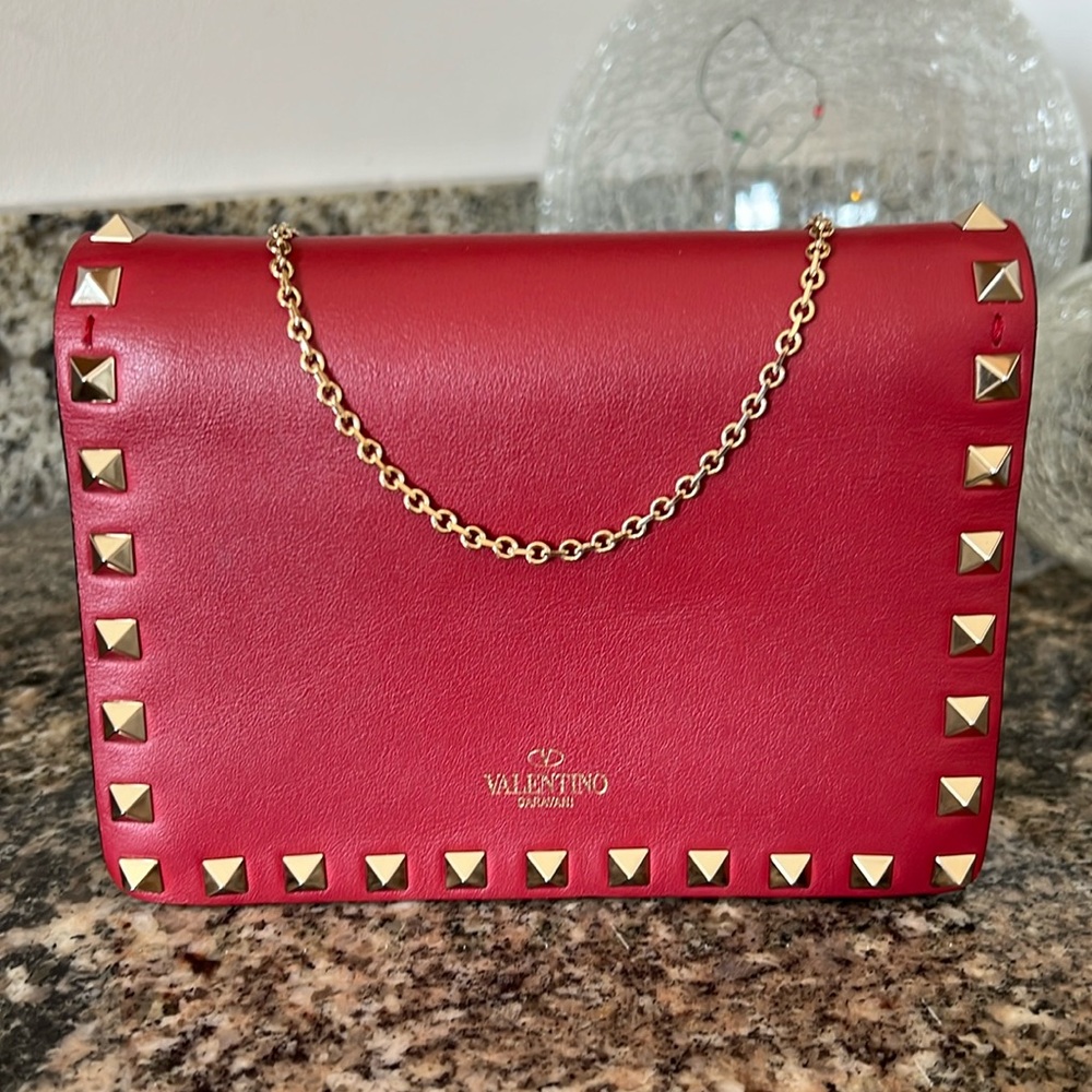 Valentino Garavani Rockstud Mini Crossbody Purse - Picture 2 of 14